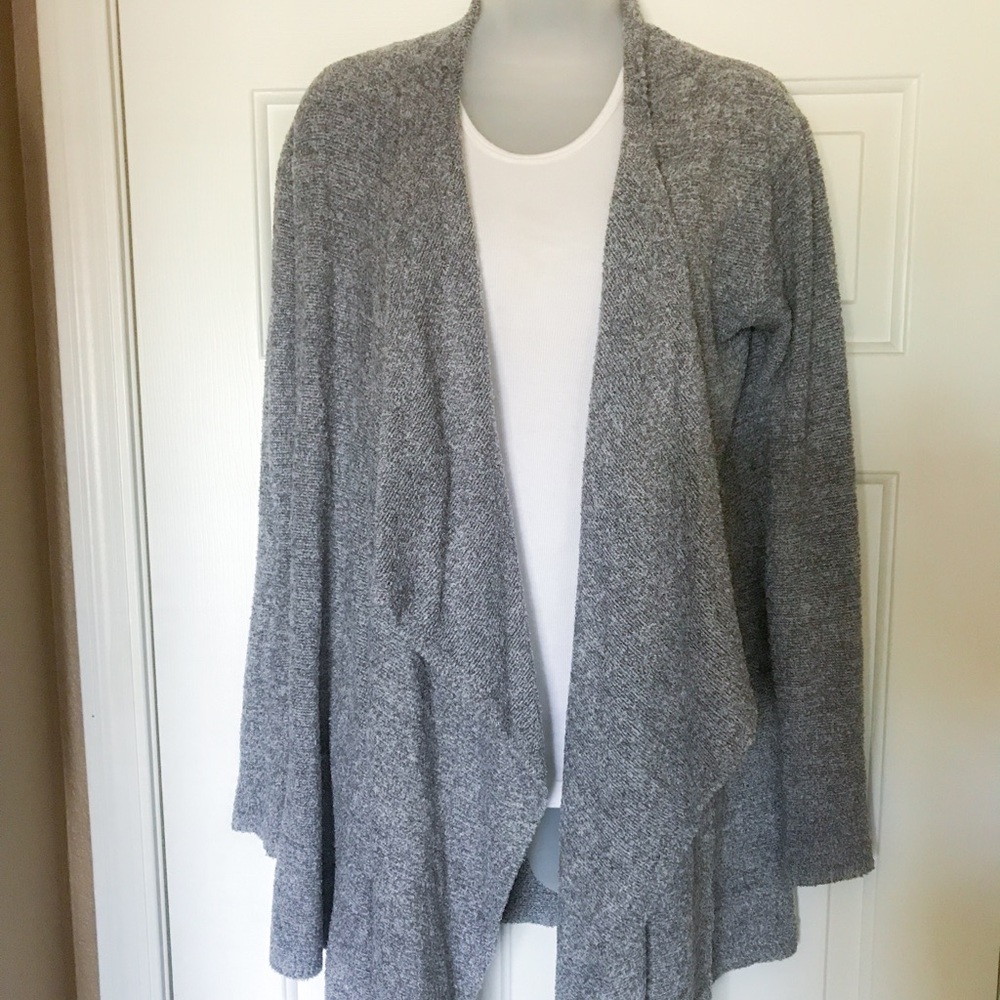 Barefoot Dreams CozyChic Ultra Lite Hi-Lo Cardi-Sm